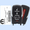 Ram TRX 5 Button Smart Key OHT-4882056, 68584164AA, 433 MHz - New, OEM