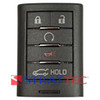 Strattec (5931856) Cadillac 5 Button Proximity Smart Key NBG009768T, 22856930, 315 MHz - New, OEM