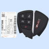 GMC 5 Button Smart Key YG0G21TB2, 13537956, 433 MHz - New OEM