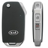Kia 3 Button Remote Flip Key SY5SKRGE03, 95430-R5000, 433 MHz - Refurbished, Grade A