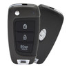 Hyundai 3 Button Remote Flip Key SY5FD1GRGE03, 95430-K2500, 433 MHz - Refurbished, Grade A