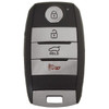 Kia 4 Button Smart Key TQ8-FOB-4F08, 95440-D9000, 433 MHz - Refurbished, Grade A