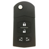 Mazda 5 Button Remote Flip Key OUCG8D-335A-A, LF22-67-5RY, 315 MHz - Refurbished, Recase