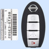 Nissan/Infiniti 4 Button Proximity Key DA34 KR5TXN3, 285E3-6TA5B, 433 MHz - New OEM