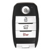 Keyless2Go Kia 4 Button Smart Key TQ8-FOB-4F08, 95440-D9000, 433 MHz - Premium Aftermarket