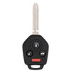 Subaru 4 Button Remote Head Key CWTB1G077 / 57497-AN00B (BLUE Remote Pod)