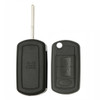 Land Rover 3 Button Remote Flip Key Shell Replacement Case NT8-15K6014CFFTXA, YWX000071 - Aftermarket
