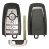5 Button Shell For Ford Smart Proximity Remote Key M3N-A2C931426 164-R8166 / 164-R8185
