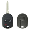 Remote Head Key Shell for Ford 164-R8070 - 3 Button - New Style - Standard Blade