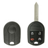 Remote Head Key Shell for Ford 164-R8067 - 4 Button - New Style - Standard Blade