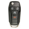 Ford 4 Button Side Mill Flip Key N5F-A08TDA, 164-R8134, 902 MHz - New, OEM