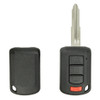 4 button Shell for Mitsubishi Remote Head Keys MIT3 with Shoulder Stops OUCJ166N