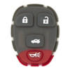 Replacement 4 Button Pad for GM KOBGT04A