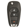 Chevrolet 3 Button Remote Flip Key LXP-T003 13522783 13529062 315Mhz - New, OEM