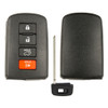 4 Button Shell For Toyota Smart Proximity Remote Key HYQ14FBA