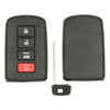 4 Button Shell with Trunk For Toyota Smart Proximity Remote Key HYQ14FBA