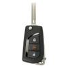 Toyota 3 Button Remote Flip Key for Japan Production HYQ12BFW, 89070-42G00, 315 MHz - New, OEM