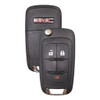 Strattec (5913596) GMC 3 Button Non PEPS Remote Flip Key OHT01060512, 20873623, 315 MHz - New, OEM