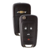 Strattec (5921872) Chevrolet 4 Button Proximity Remote Flip Key P409MK74946931, OHT05918179, 13500318, 315 MHz - New, OEM
