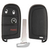 4 Button Shell For Jeep Compass, Renegade Smart Proximity Remote Key M3N-40821302