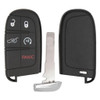 5 Button Shell For Jeep Compass Smart Proximity Remote Key M3N-40821302