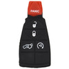 5 Button - Lock, Unlock, Hatch, RS, Panic - Replacement Pad for Chrysler / Dodge/ Jeep Fobik Keys