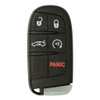 Keyless2Go Chrysler 5 Button Smart Key M3M-40821302 68155687AB 433 MHz, Premium Aftermarket