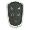 Keyless2Go Cadillac 5 Button Smart Key HYQ2EB, 13598538, 433 MHz - Premium Aftermarket