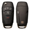 Keyless2Go Ford 4 Button Side Mill Remote Flip Key N5F-A08TDA, 164-R8134, 902 MHz - Premium Aftermarket
