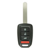 Keyless2Go 4 Button Remote Head Key Replacement for Honda CRV MLBHLIK6-1T 35118-T7S-A00, HON-KH4-043-AFB-ZZZZ-001
