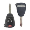 Dodge 4 Button Remote Head Key OHT692715AA, 05179512AC, 315 MHz - New, OEM