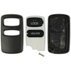 Mitsubishi 2 Button Remote Case and Pad Replacement E4EG8D-522M-A, OUCG8D-525M-A - Aftermarket