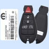 Dodge 5 Button Fobik Non Proximity Remote IYZ-C01C, 5026537, 433 MHz - New, OEM
