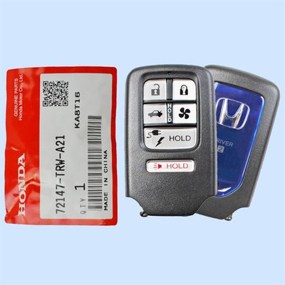 Honda 6-Button Smart Key KR5V2X 72147-TRW-A21 433 MHz, New OEM