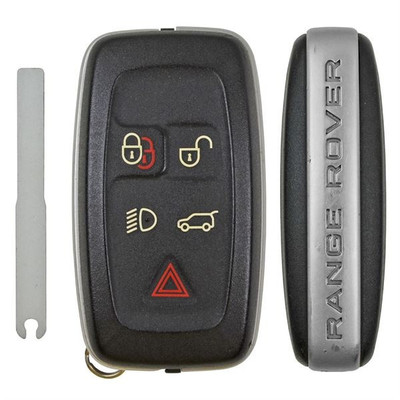 Range Rover 5 Button Smart Key KOBJTF10A, AH42-15K601-AF, 315 MHz - Refurbished, Grade A