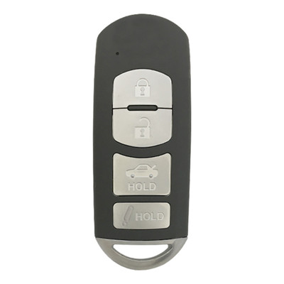 Mazda 4 Button Proximity Smart Key WAZSKE13D02, GJR9-67-5DY, 315 MHz - Refurbished, Recase