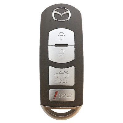 Mazda 4-Button Smart Key WAZX1T763SKE11A04 NHY8-67-5RYA 315 MHz, Refurbished Grade A