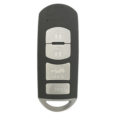 Mazda 4 Button Smart Key WAZX1T768SKE11A03, BBY2-67-5RY, 315 MHz - Refurbished, Recase