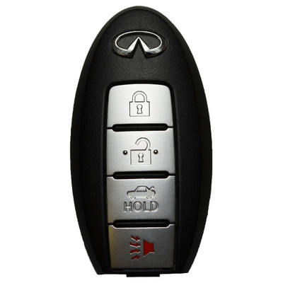 Nissan/Infiniti 4 Button Proximity Key KBRTN001 285E3-AC70A, 285E3-AC70D - Refurbished, Grade A