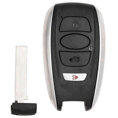 Subaru 4 Button Proximity Smart Key HYQ14AHC 88835 AL04A, 88835 AL04B, 88835 CA310 - Refurbished, Recase