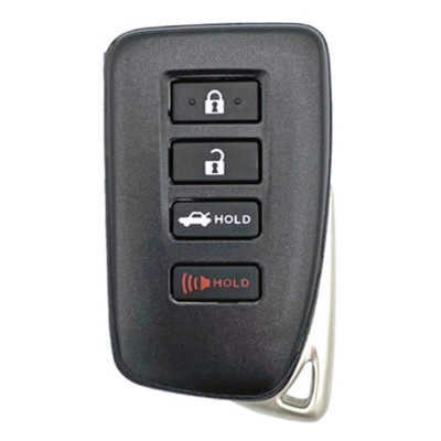 Lexus 4 Button Proximity Smart Key HYQ14FBA 89904-06170, 89904-30A30, 89904-30A31, 89904-30A91, 89904-30G90, 89904-30K20 - Refurbished, Recase