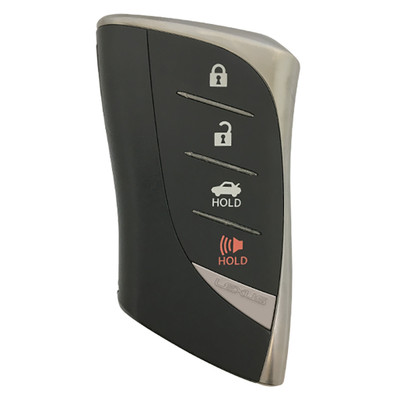 Lexus 4 Button Proximity Smart Key - Black Logo -HYQ14FBF, 8990H-50010, 315 MHz - Refurbished, Grade A