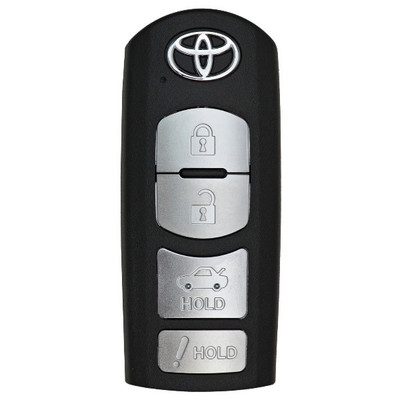 Toyota 4 Button Proximity Smart Key WAZSKE13D02, 89904-WB001, 315 MHz - Refurbished, Grade A