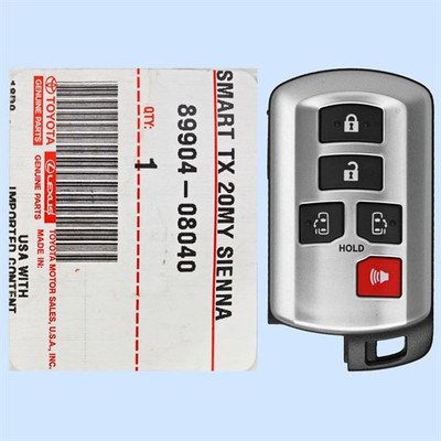 Toyota 5 Button Proximity Key HYQ14ADR 89904-08040 - New OEM