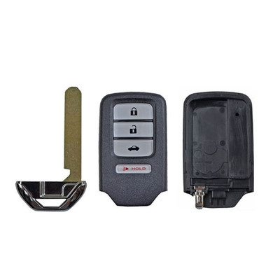 Honda 4 Button Smart Key Case 173115