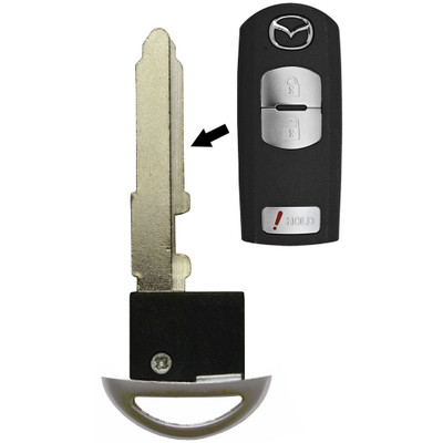 Toyota Scion Mazda Emergency Insert Key Blade D6Y1-76-2GXB, MZ31, 4D-63 80-Bit - Aftermarket