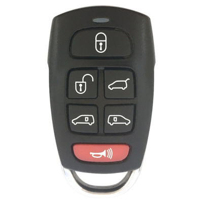 Kia 6 Button Remote SV3-100060235, 95430-4D050, 315 MHz - Refurbished, Recase
