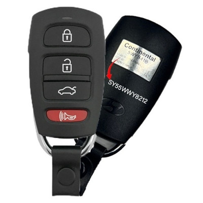Hyundai 4-Button Remote SY55WY8212 95430-3L022 - Refurbished Recase