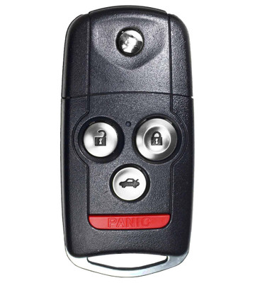Acura 4 Button Memory 1 Remote Flip Key MLBHLIK-1T, 35113-TK4-A00, 315 MHz - Refurbished, Recase