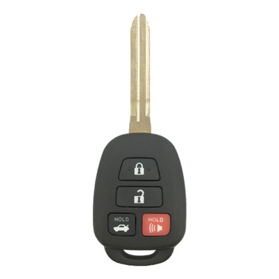 Toyota 4 Button Remote Head Key HYQ12BDM, 89070-06421, 315 MHz - Refurbished, Recase
